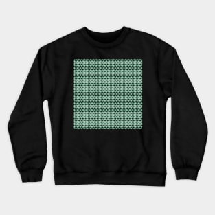 Diamond Hearts Mint Green Crewneck Sweatshirt